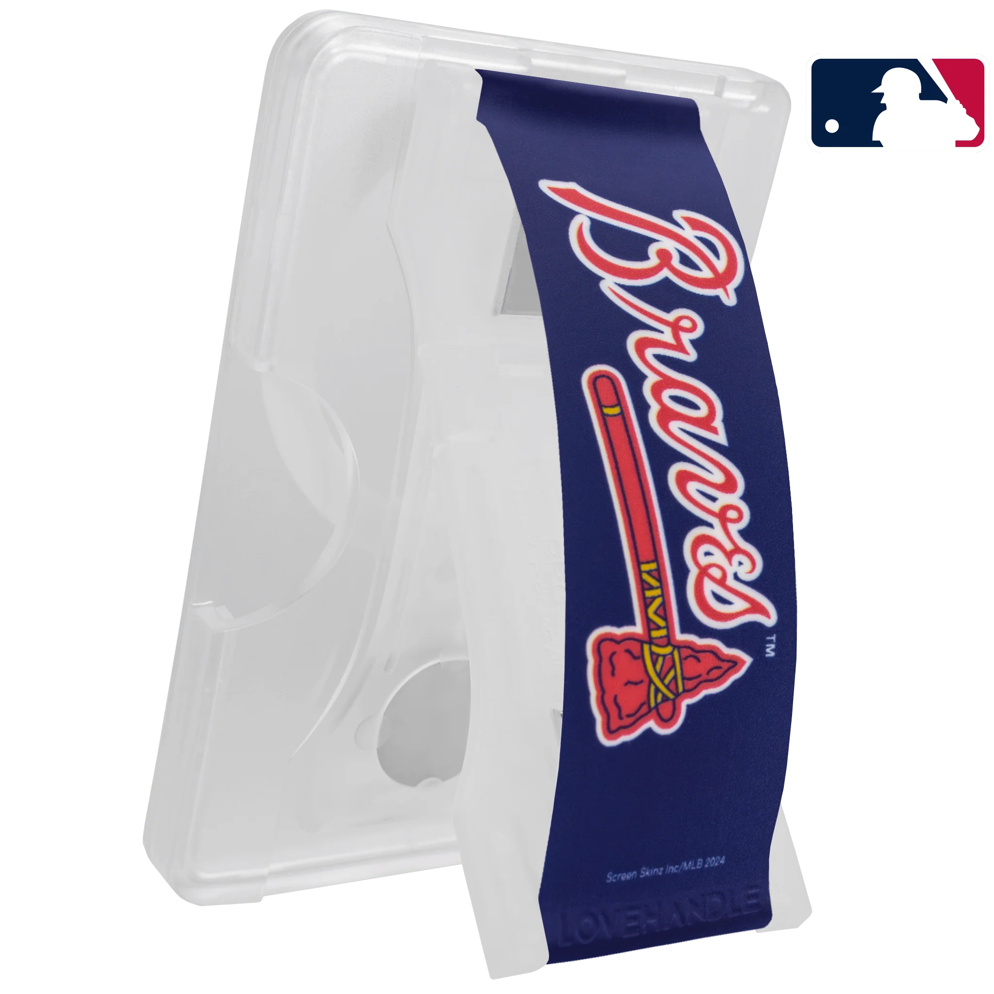 LoveHandle PRO Wallet for MagSafe – Atlanta Braves Fan Edition | Official MLB Wallet Grip