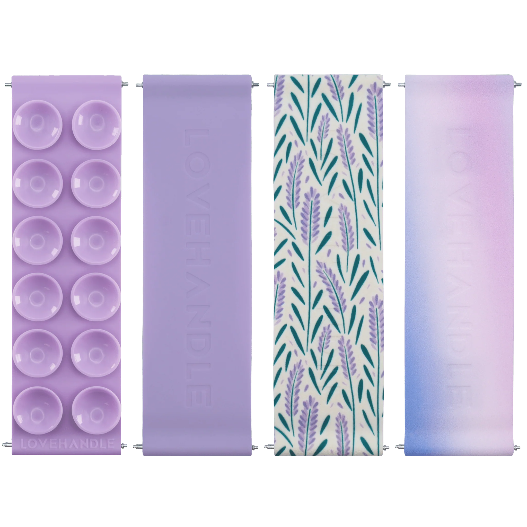 PRO Strap Bundle - Lavender Suction Bloom