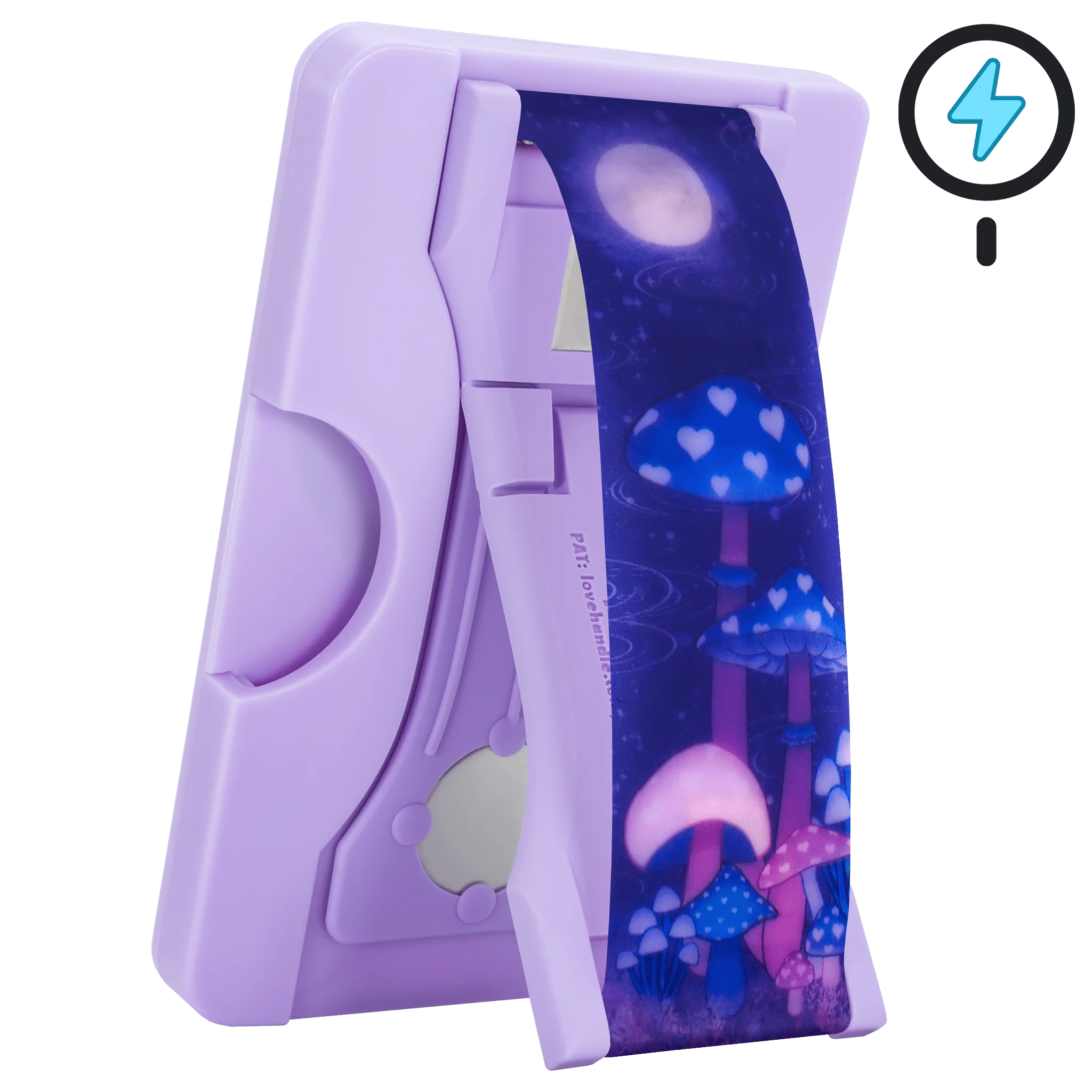 PRO Wallet for MagSafe - Midnight Mushrooms Glow