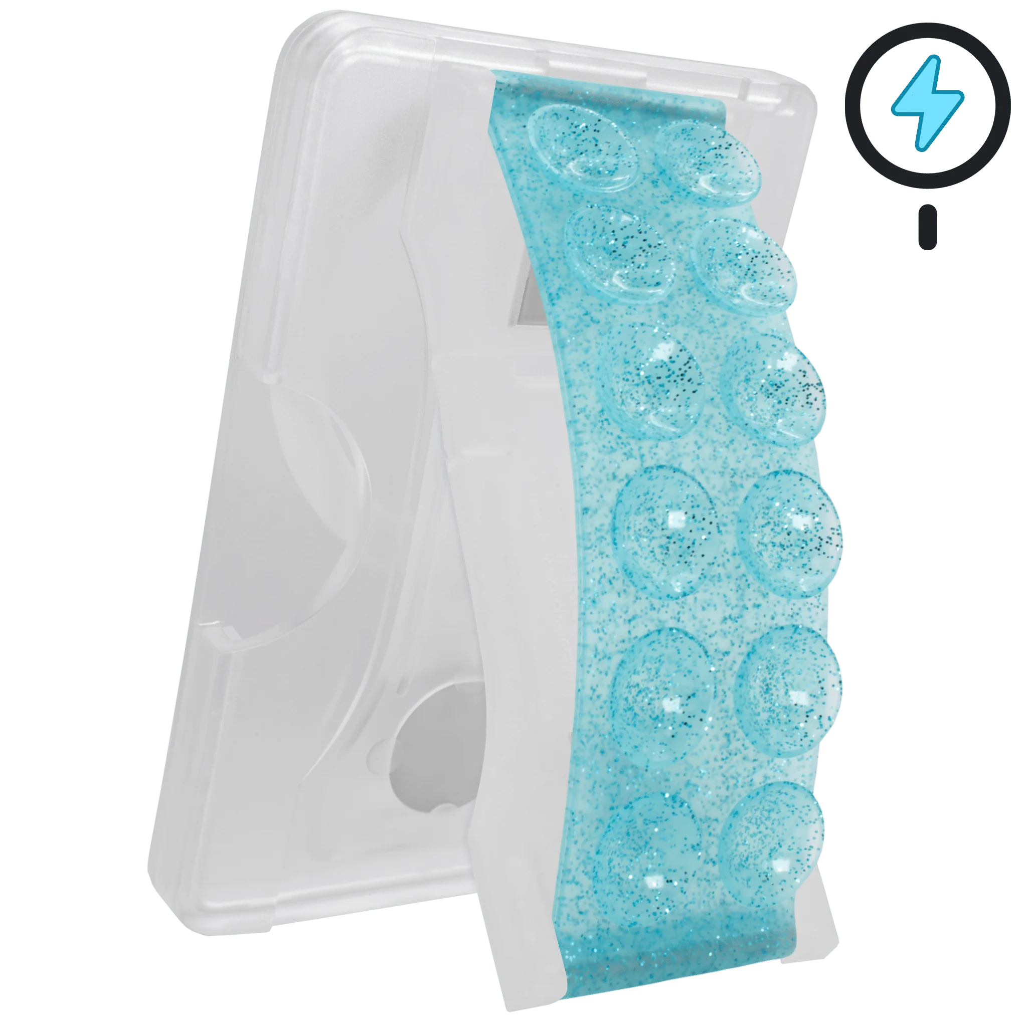PRO Wallet for MagSafe - Blue Topaz Glitter Suction