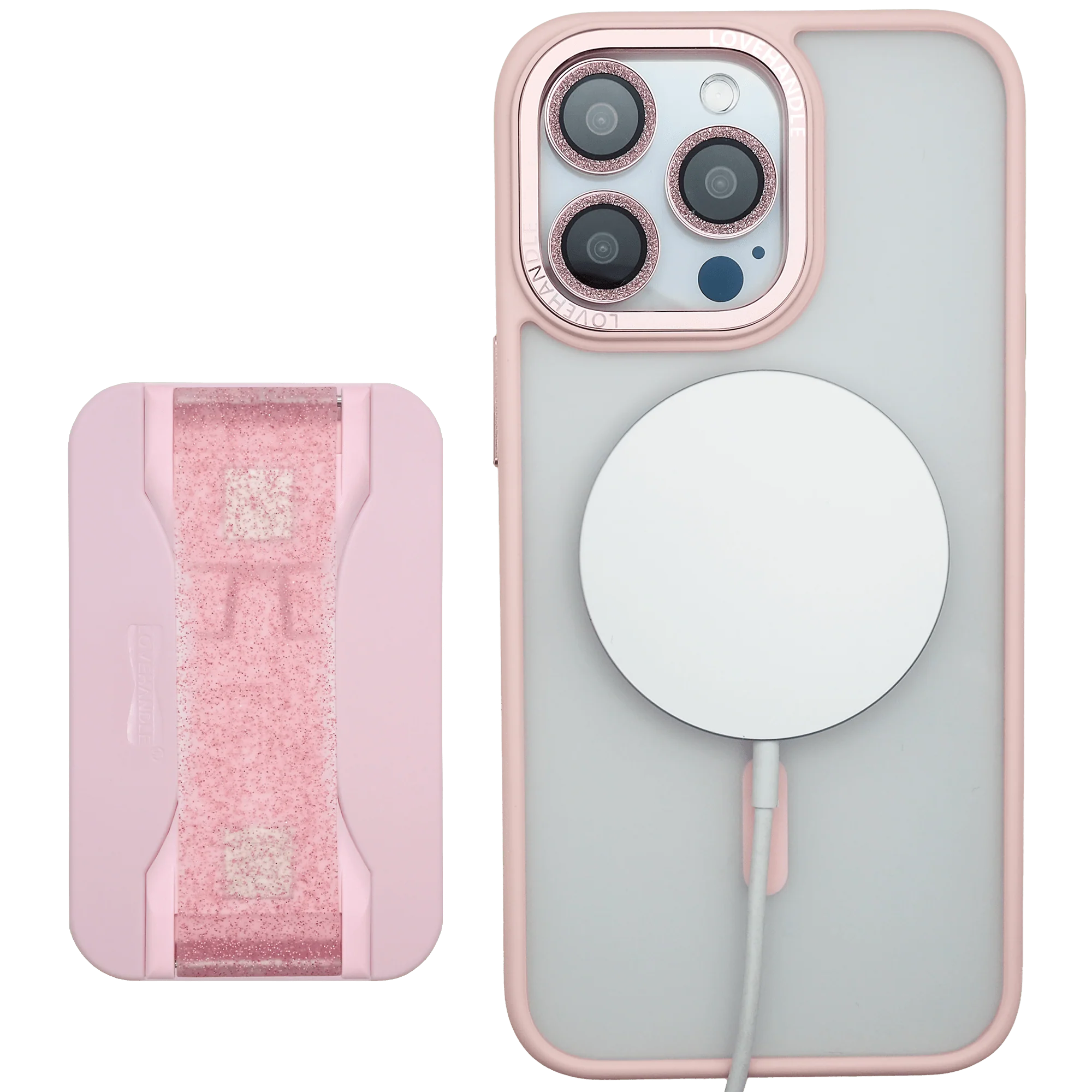 Total Package - PRO for Magsafe - Pink Diamond Glitter - Image 3